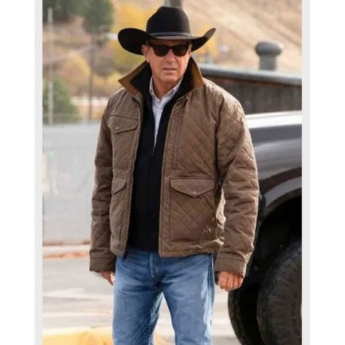 John Dutton Yellowstone S04 Quilted Jacket